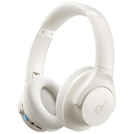 Безжични Слушалки Anker - Wireless Headphones SoundCore Life Q11i - True Wireless, Bluetooth, Over-Ear, Hi-Res, BassUp - White