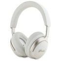 Безжични Слушалки Guess - Wireless Headphones Metal Script Logo - Bluetooth, ANC, On-ear - Beige