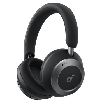 Безжични Слушалки Anker - Wireless Headphones SoundCore Space One Pro - Bluetooth 5.3, Active Noise Cancelling, Hi-Res - Black