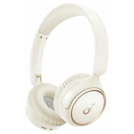 Безжични Слушалки Anker - Wireless Headphones SoundCore H30i - BT 5.3, Foldable, MultiPoint - White
