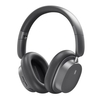 Безжични Слушалки Baseus - Wireless Headphones Bowie D05- Bluetooth 5.3, ENC Noise Cancelling for HD Calls - Grey