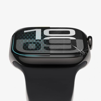 Стъклен протектор Tech-protect Glass Flex+ 2-pack, Huawei Watch Fit 3, Black