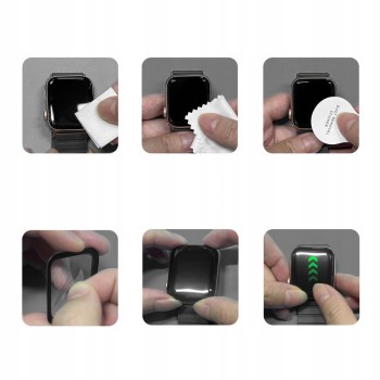 Стъклен протектор Tech-protect Glass Flex+ 2-pack, Huawei Watch Fit 3, Black