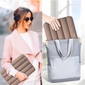 Чанта за лаптоп Tech-protect Fluffy Laptop 15"-16" Walnut