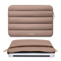 Чанта за лаптоп Tech-protect Fluffy Laptop 15"-16" Walnut
