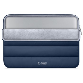 Чанта за лаптоп Tech-protect Fluffy Laptop 15"-16" Navy Blue
