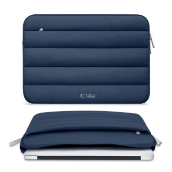 Чанта за лаптоп Tech-protect Fluffy Laptop 15"-16" Navy Blue