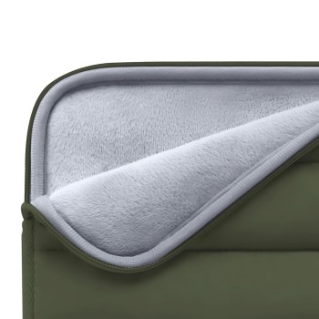 Чанта за лаптоп Tech-protect Fluffy Laptop 15"-16" Army Green