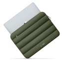 Чанта за лаптоп Tech-protect Fluffy Laptop 15"-16" Army Green