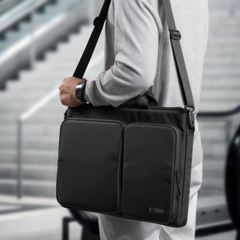 Чанта за лаптоп Tech-protect Defender Bag Laptop 17" Black