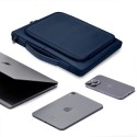 Чанта за лаптоп Tech-protect Basic Bag Laptop 15"-16" Navy Blue