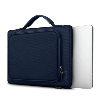 Чанта за лаптоп Tech-protect Basic Bag Laptop 13"-14" Navy Blue