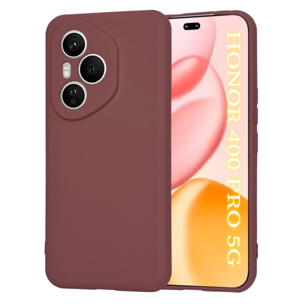 Techsuit - SoftFlex - Honor 400 Pro - Plum Red