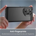 Techsuit - Carbon Silicone - Honor 400 Pro - Black