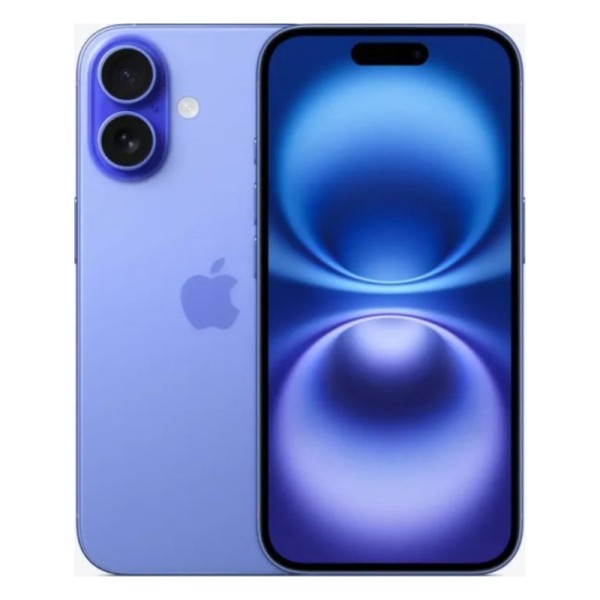 Смартфон Apple iPhone 16 128GB, Ultramarin