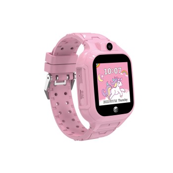 Детски Часовник Smartwatch Forever  KW-320, GPS, WiFi, Kids See Me! 3, Pink