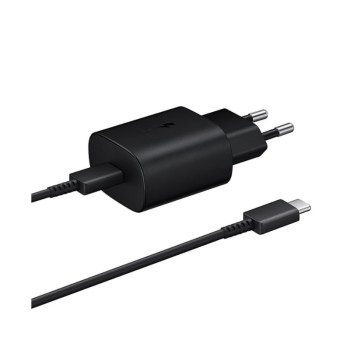 Оригинално зарядно Samsung 25W - Super Fast Charger, + Кабел за Samsung Galaxy S25 Ultra