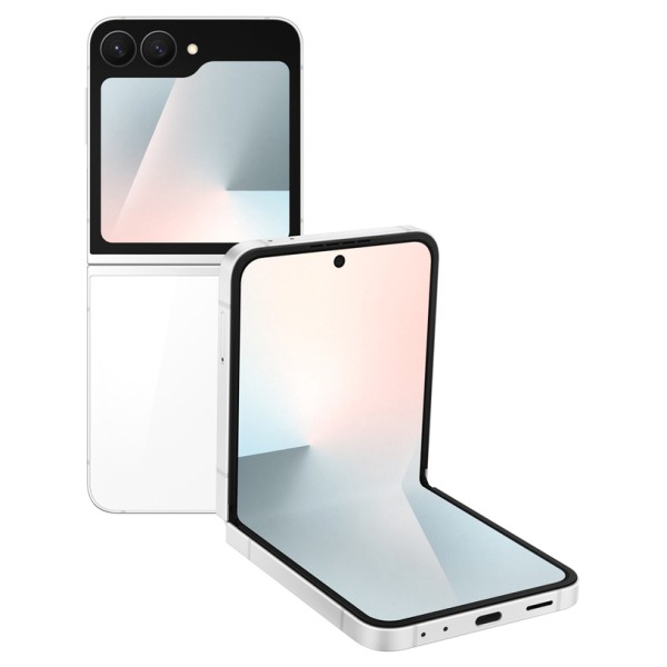 Смартфон Samsung Galaxy Z Flip7 FE, 8GB RAM, 128GB, 5G, White