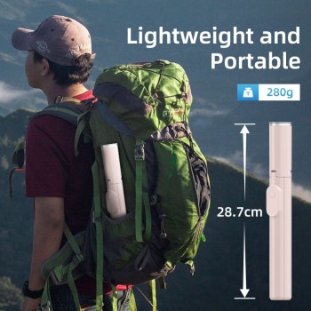 Селфи стик и Трипод Tech-Protect L09S, Bluetooth, Selfie Stick Tripod, Pink