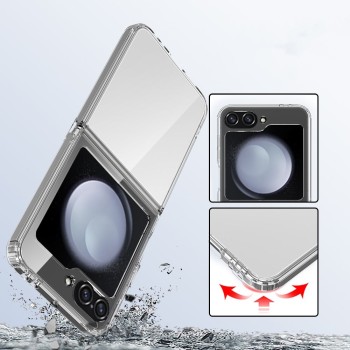 Калъф TECH-PROTECT Flexair Hybrid за Samsung Galaxy Z Flip 7, Clear