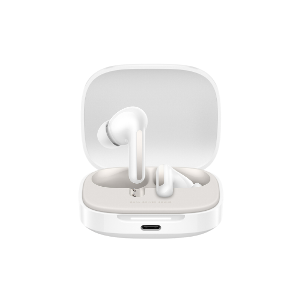 Безжични слушалки Xiaomi Redmi Buds 6, Cloud White