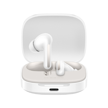 Безжични слушалки Xiaomi Redmi Buds 6, Cloud White