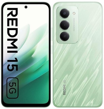 Смартфон Xiaomi Redmi 15 5G, 128GB, 4GB, Ripple Green