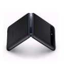 Калъф Samsung Galaxy Z Flip EF-VF700LBEGEU Leather Cover, Кожа, Black