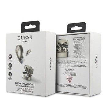 Слушалки Bluetooth Guess TWS Electronic 4G Collection, Gold