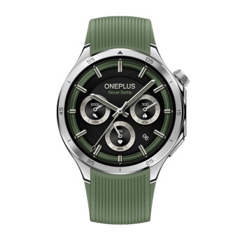 Смарт часовник OnePlus Watch 3 – 46mm, AMOLED, GPS, NFC, Bluetooth, Wi-Fi, Emerald Titanium