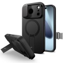 Tech-Protect Kevlar Aura MagSafe Калъф – iPhone 17 Pro (Черен)