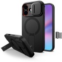Tech-Protect Kevlar Aura MagSafe Калъф – iPhone 17 (Черен)