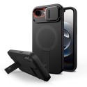 Tech-Protect Kevlar Aura MagSafe Калъф – iPhone 16E (Черен)
