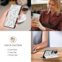 Tech-Protect Wallet Калъф – Samsung Galaxy A26 5G / A17 4G / 5G (Spring Flowers)