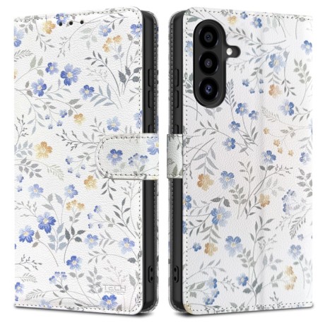 Tech-Protect Wallet Калъф – Samsung Galaxy A26 5G / A17 4G / 5G (Spring Flowers)