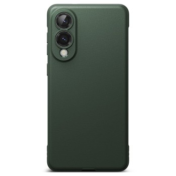 Ringke Onyx кейс – Galaxy S25 Edge – Тъмнозелен – Удароустойчив TPU