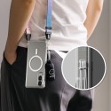 Ringke Fusion Magnetic кейс – Galaxy S25 Edge – Прозрачен – MagSafe съвместим