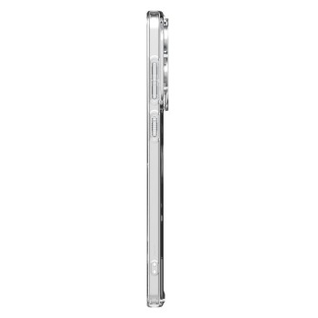 Spigen Ultra Hybrid Mag кейс – Galaxy S25 Edge – Прозрачен/Бял – MagSafe съвместим