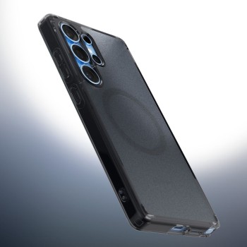 Spigen Ultra Hybrid Mag кейс – Galaxy S25 Edge – Frost Black – MagSafe съвместим
