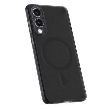 Spigen Ultra Hybrid Mag кейс – Galaxy S25 Edge – Frost Black – MagSafe съвместим