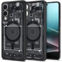 Spigen Ultra Hybrid Mag кейс – Galaxy S25 Edge – Zero One Black – MagSafe съвместим