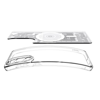Spigen Ultra Hybrid Mag кейс – Galaxy S25 Edge – Zero One White – MagSafe съвместим