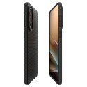 Spigen Liquid Air кейс – Galaxy S25 Edge – Мат Черен – Удароустойчив TPU