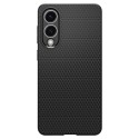 Spigen Liquid Air кейс – Galaxy S25 Edge – Мат Черен – Удароустойчив TPU