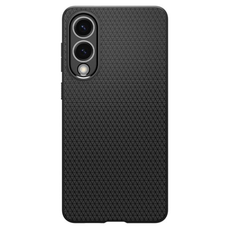 Spigen Liquid Air кейс – Galaxy S25 Edge – Мат Черен – Удароустойчив TPU