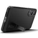 Spigen Tough Armor Mag кейс – Galaxy S25 Edge – Черен – MagSafe съвместим