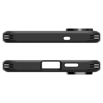 Spigen Tough Armor Mag кейс – Galaxy S25 Edge – Черен – MagSafe съвместим