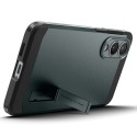 Spigen Tough Armor Mag кейс – Galaxy S25 Edge – Abyss Green – MagSafe съвместим