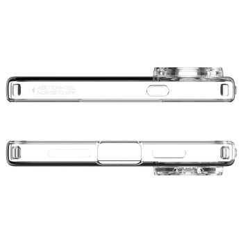 Spigen Liquid Crystal кейс – Galaxy S25 Edge – Crystal Clear – Ултратънък TPU