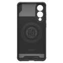 Spigen Core Armor Mag кейс – Galaxy S25 Edge – Мат Черен – MagSafe съвместим